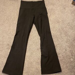 2 For 1 Lululemon Athletica Black Flare Pants & Cropped Joggers Bundle